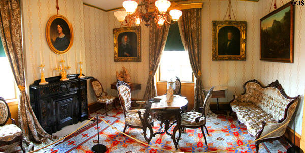 Parlor at Taft House NHS. Cincinnati, OH.