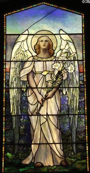 Lida Mitchell Fenton Window (c1900) by Joseph Laubner of Tiffany Studios of New York at Cincinnati Art Museum. Cincinnati, OH.