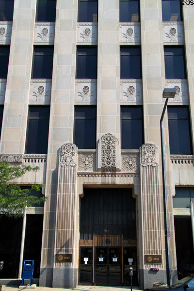 Entrance to AT&T building. Akron, OH.
