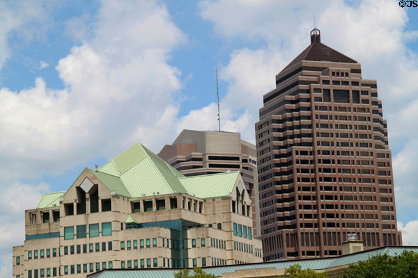 Columbus Police Headquarters & William Green Building. Columbus, OH.