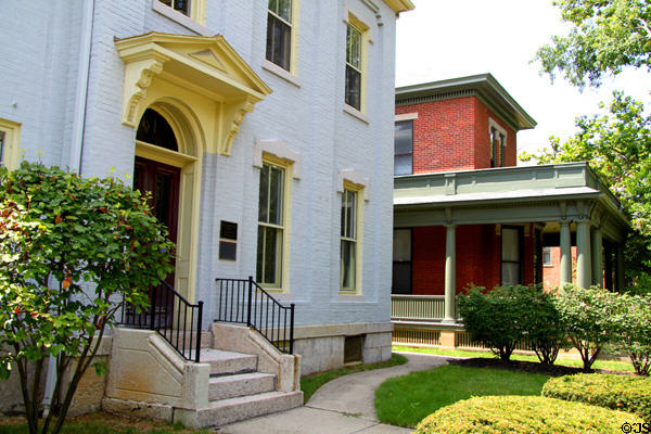 Streetscape on Jefferson Ave. near The James Thurber House. Columbus, OH.
