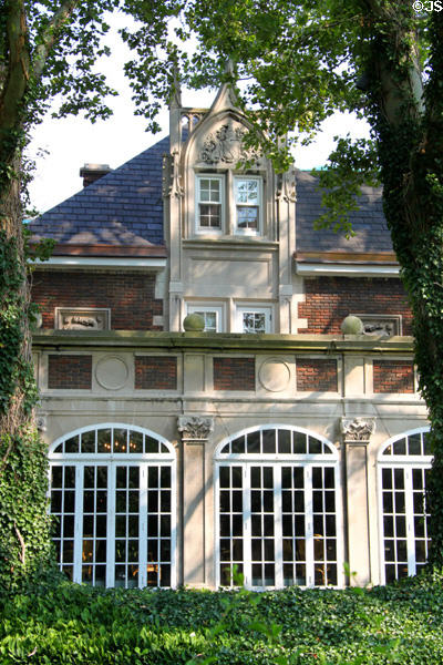 Glidden House (1901) (1901 Ford Dr.) at Case Western Reserve University. Cleveland, OH.