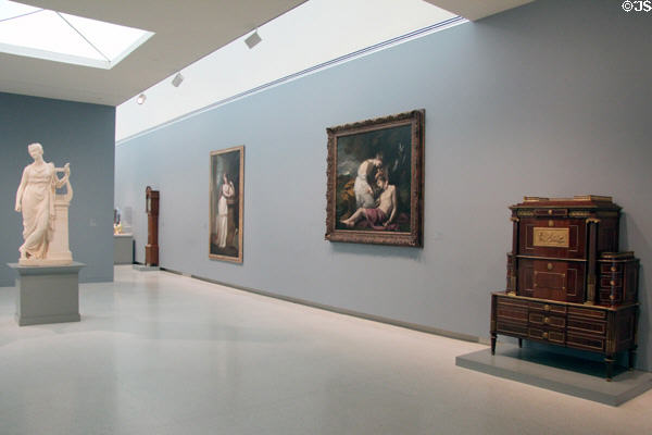 Art gallery at Carnegie Museum of Art. Pittsburgh, PA.