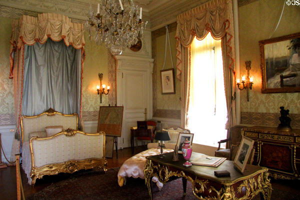 Mrs. Sarah Torrey Berwind's Bedroom at The Elms. Newport, RI.