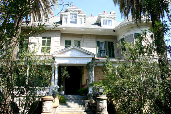 J.C. League house (1892-3) (1702 Broadway). Galveston, TX. Architect: Nicholas J. Clayton.