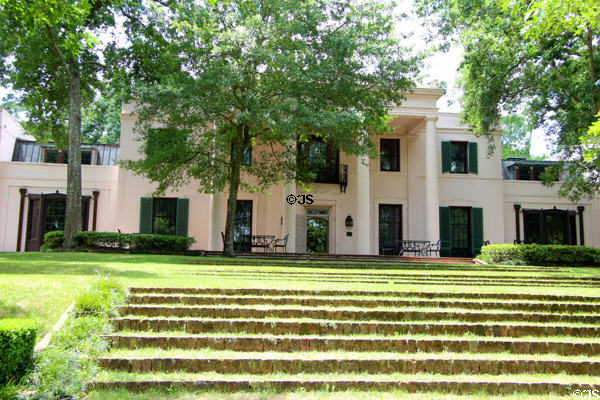 Bayou Bend garden facade. Houston, TX.