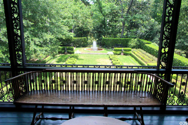 Bayou Bend garden view. Houston, TX.