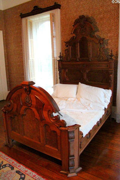 Bedroom at Edward Steves Homestead Museum. San Antonio, TX.