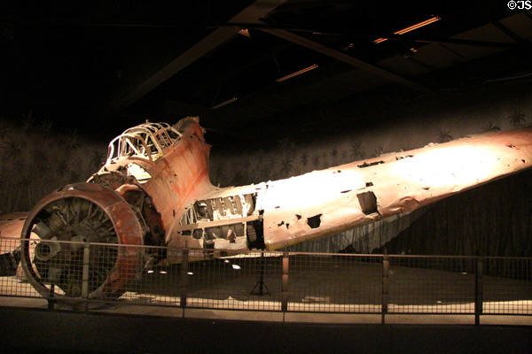 Japanese Aichi "Val" D3A2 Dive Bomber at National Museum of the Pacific War. Fredericksburg, TX.
