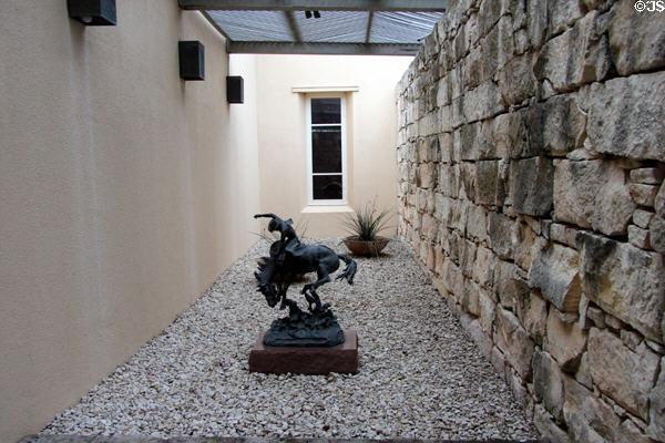 Architecture of Museum of Western Art. Kerrville, TX.