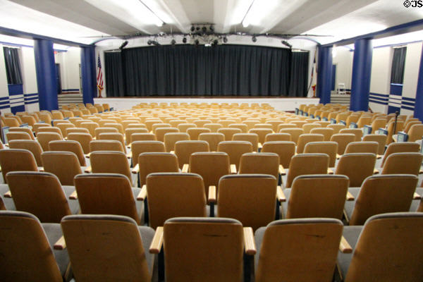Lecture hall in Hall of State at Fair Park. Dallas, TX.