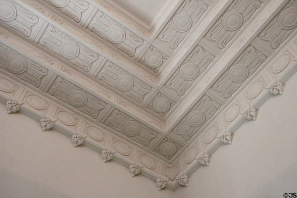 Ceiling detail in Gonzales Historical Memorial. Gonzales, TX.