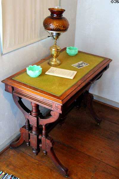 Side table in Haelbig Music Studio at Conservation Plaza. New Braunfels, TX.