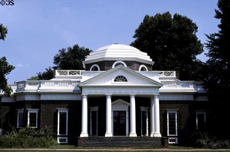 Monticello seen full width. VA.