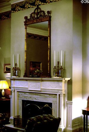 Living room in Governor's Mansion. Richmond, VA.