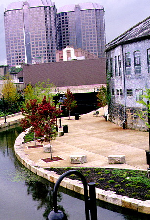 Canal walking trail. Richmond, VA.