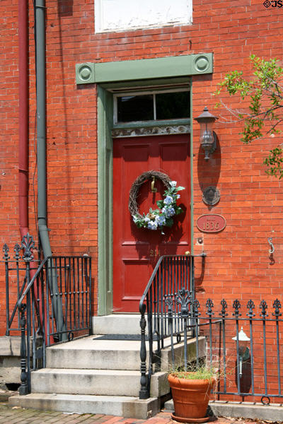 Doorway (1836) (211 High St.). Petersburg, VA.