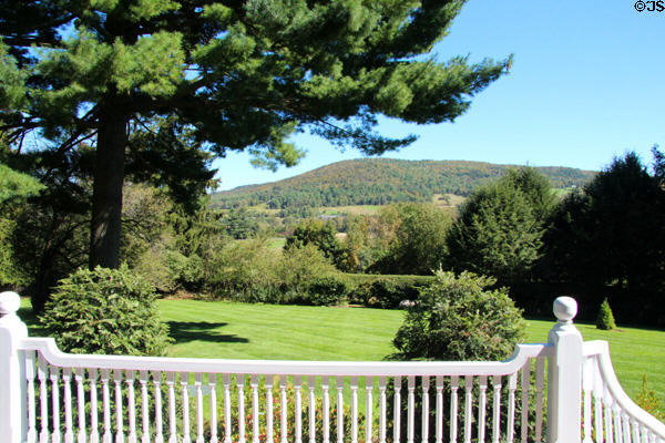 Landscape of Marsh-Billings-Rockefeller National Historic Park. Woodstock, VT.