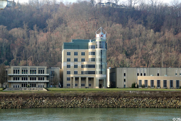 University of Charleston on Kanawha River. Charleston, WV.