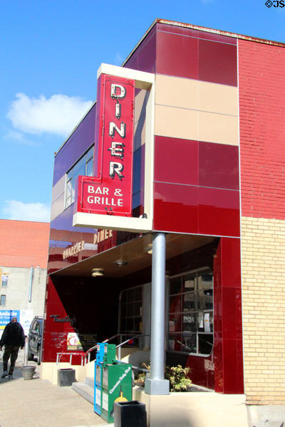 Quarrier Diner in Charleston, WV.