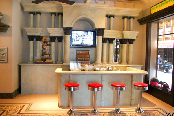 Scott Brothers soda fountain at West Virginia State Museum. Charleston, WV.