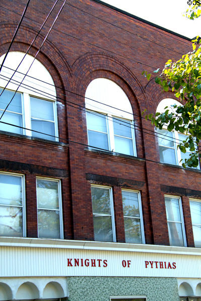 Knights of Pythias building (604 Tomlinson Ave.). Moundsville, WV.