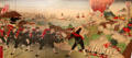 Battle of Port Arthur during Sino Japanese War ukiyo-e woodblock print by unknown at Art Gallery of Greater Victoria. Victoria, BC.