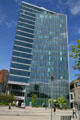 Pricewaterhouse Coopers Place facade. Vancouver, BC.