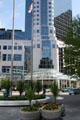 Ground floor entrance of Pan Pacific Hotel. Vancouver, BC.