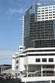 Facade of Pan Pacific Hotel. Vancouver, BC.