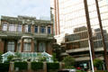Heritage mansion & AXA Place. Vancouver, BC.