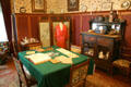 Dining room in Roedde House Museum. Vancouver, BC.