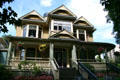 Barclay House in Roedde House heritage neighborhood. Vancouver, BC.