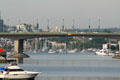Cambie Street Bridge over False Creek. Vancouver, BC.