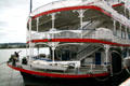 Bow of Royal City Star Casino at Westminster Quay Public Market. New Westminster, BC.
