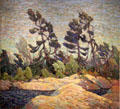 Bylet Inlet, Georgian Bay painting by Tom Thomson at McMichael Gallery. Kleinburg, ON.