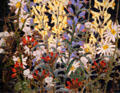 Wildflowers painting on board by Tom Thomson at McMichael Gallery. Kleinburg, ON.