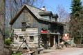 Log building now a shop in village. Kleinburg, ON