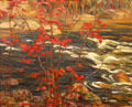 The Red Maple by A.Y. Jackson at National Gallery of Canada. Ottawa, ON