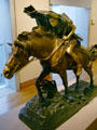 Sculpture of Caesar Crossing the Rubicon by Jean-Léon Gérôme at National Gallery of Canada. Ottawa, ON.