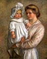 Claude Renoir & nurse Renée by Pierre-Auguste Renoir at National Gallery of Canada. Ottawa, ON.