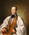 Father Charles Chiniquy portrait by Antoine Plamondon at National Gallery of Canada. Ottawa, ON.