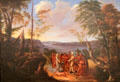 Martyrdom of Fathers Brébeuf & Lalemant painting by Joseph Légaré at National Gallery of Canada. Ottawa, ON.