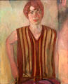 Portrait of Vera by F.H.Varley at National Gallery of Canada. Ottawa, ON.