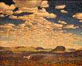 The Fire Ranger painting by Franz Johnston at National Gallery of Canada. Ottawa, ON