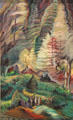 Something Unnamed painting by Emily Carr at National Gallery of Canada. Ottawa, ON.
