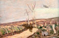 At the Front study painting by James Wilson Morrice at National Gallery of Canada. Ottawa, ON.