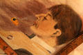 Self portrait by Tom Thompson at Tom Thompson Art Gallery. Owen Sound, ON.