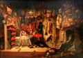 An Officer's Room in Montreal painting by Cornelius Krieghoff at Royal Ontario Museum. Toronto, ON.