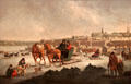 North West Part of City of Quebec painting by George Heriot at Royal Ontario Museum. Toronto, ON.